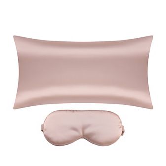 Satin Pillowcase For Hair And Skin With Hidden Zipper Breathable Pillow Case 20" X 36"