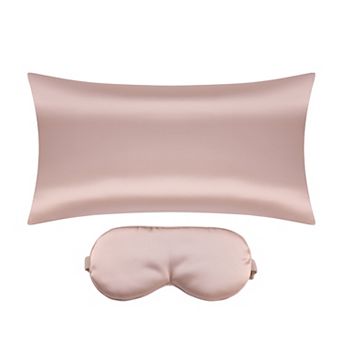 Satin Pillowcase For Hair And Skin With Hidden Zipper Breathable Pillow Case 20" X 36"