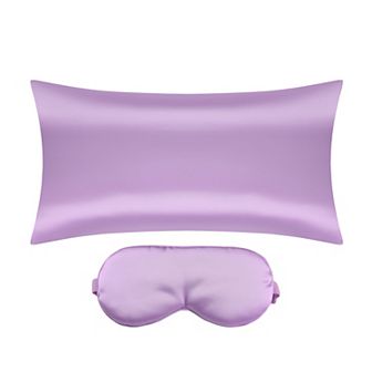 Satin Pillowcase For Hair And Skin With Hidden Zipper Breathable Pillow Case 20" X 36"