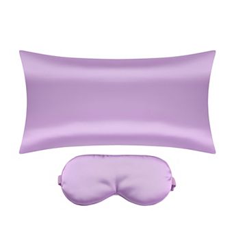 Satin Pillowcase For Hair And Skin With Hidden Zipper Breathable Pillow Case 20" X 36"