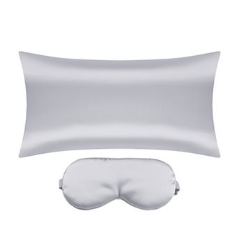 Satin Pillowcase For Hair And Skin With Hidden Zipper Breathable Pillow Case 20" X 36"