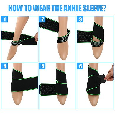 Ankle Compression Sleeve Socks Foot Ankle Support Brace