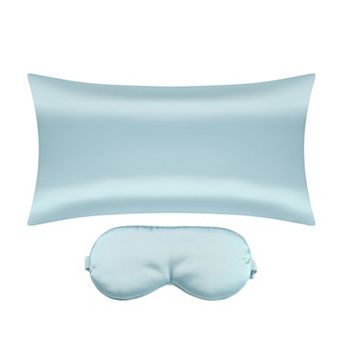 Satin Pillowcase For Hair And Skin With Hidden Zipper Breathable Pillow Case 20" X 40"