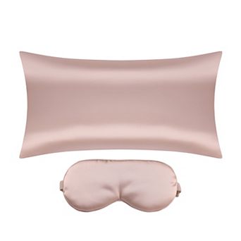 Satin Pillowcase For Hair And Skin With Hidden Zipper Breathable Pillow Case 20" X 40"