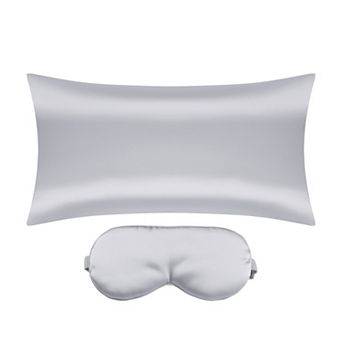 Satin Pillowcase For Hair And Skin With Hidden Zipper Breathable Pillow Case 20" X 40"