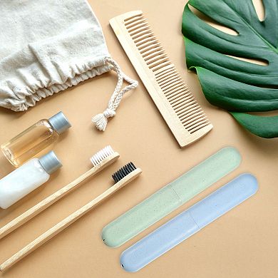 4pcs Toothbrush Holders Case For Travel 8.07"x1.22"x0.83"