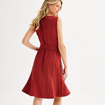 knee length dresses for ladies Corset Midi Ribbon Dress