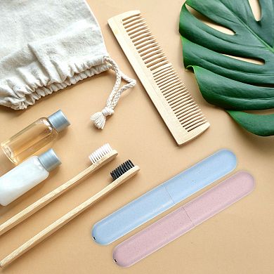 4pcs Toothbrush Holders Case For Travel 8.07"x1.22"x0.83"