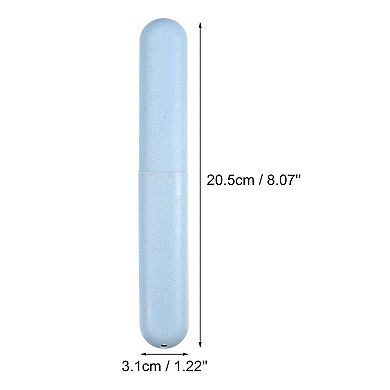 4pcs Toothbrush Holders Case For Travel 8.07"x1.22"x0.83"