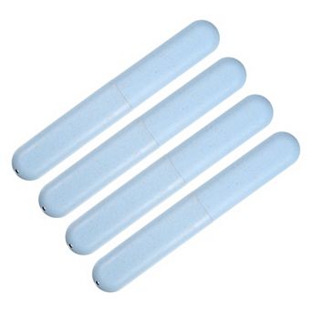 4 pc Traveling Toothbrush Holders Case For Travel 8.07"x1.22"x0.83"