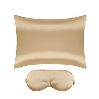 Satin Pillowcase For Hair And Skin With Hidden Zipper Breathable Pillow Case 20" X 26"