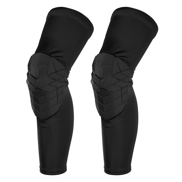 Pair Diamond Shape Knee Brace Protection Sponge Soft Knee Pads