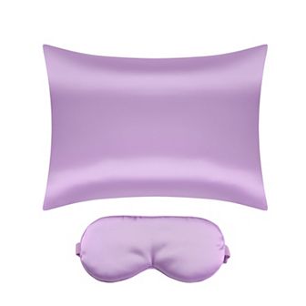 Satin Pillowcase For Hair And Skin With Hidden Zipper Breathable Pillow Case 20" X 30"