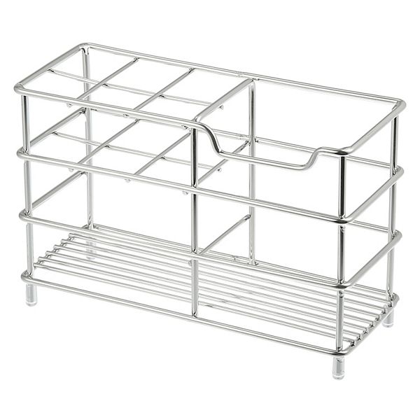 6 Slots 304 Stainless Steel Toothbrush Holder Toothpaste Holder