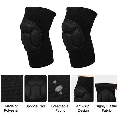 1 Pair Knee Brace Protection Polyester Knee Pads Knee Support