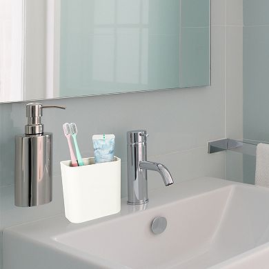 Wall Mount Toothbrush Holder Stand For Bathroom For Toothbrush Toothpaste