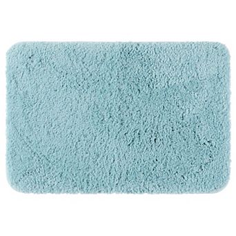 Luxury Furry Soft Solid Plush Bath Mat , 16" X 24"