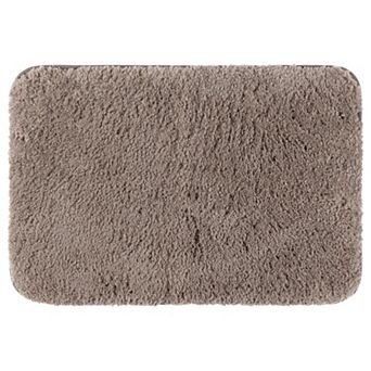 Luxury Furry Soft Solid Plush Bath Mat , 16" X 24"
