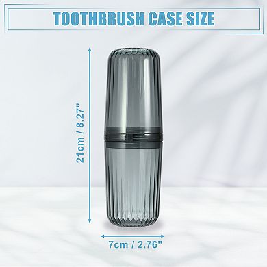 Clear Toothbrush Travel Case Portable Traveling Toothbrush Holders Case