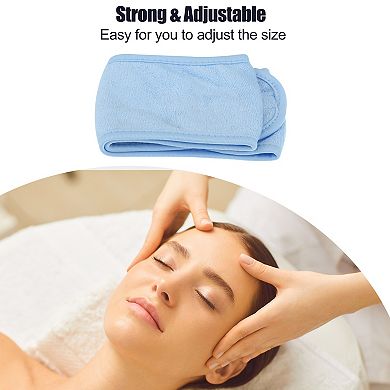 4 Pcs Spa Facial Headband For Face Washing Shower