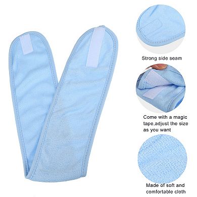 4 Pcs Spa Facial Headband For Face Washing Shower