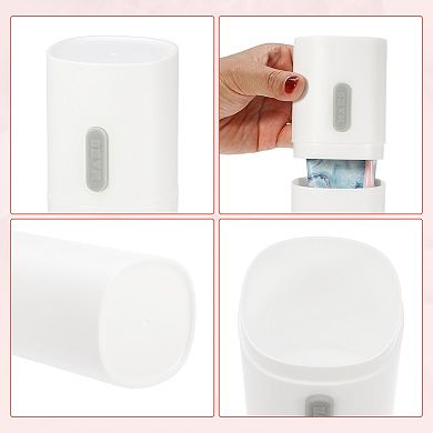 2 Pcs Toothbrush Travel Case Lightweight For Travel Business 7.68"x2.36"