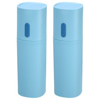 2 pc Toothbrush Travel Case Lightweight For Travel Business 7.68"x2.36"