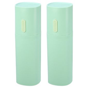 2 pc Toothbrush Travel Case Lightweight For Travel Business 7.68"x2.36"