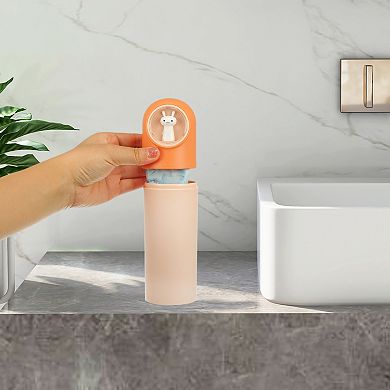 Lightweight Toothbrush Holder Case Plastic For Travel 7.87"x2.28"