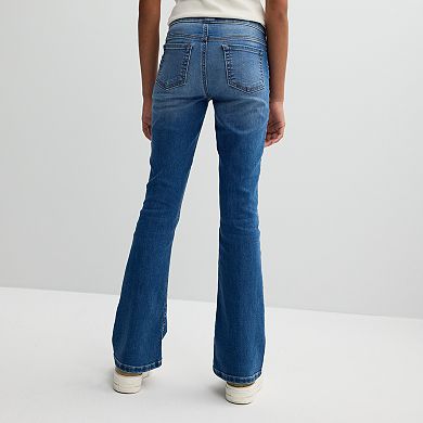 Girls 6-20 SO® Pull On Flare Jeans in Regular & Plus Size