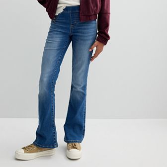 Girls 6-20 SO® Pull On Flare Jeans in Regular & Plus Size