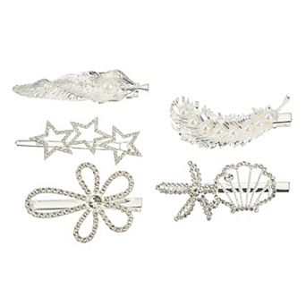 1 Set Cartoon Cute Style Non-slip Rhinestones Hair Clip For Women Girls