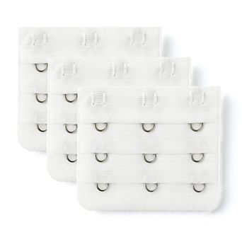 Ladies 3 Hook Bra Extension 3 pc