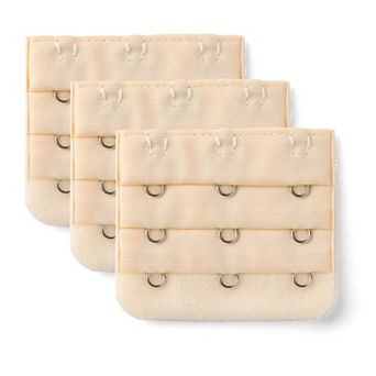 Ladies 3 Hook Bra Extension 3 pc