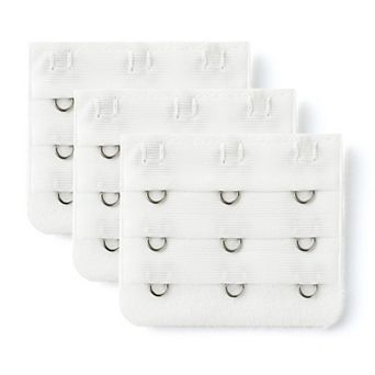 Ladies 3 Hook Bra Extension 3 pc