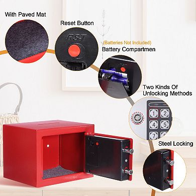 Fireproof Small Safe Box Digital Electronic Security Safe Box for Home