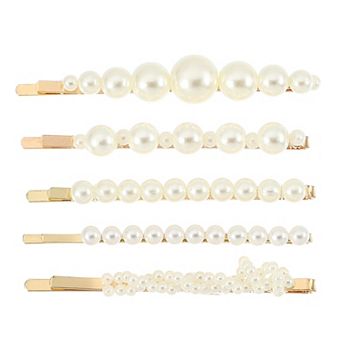 1 Set Cartoon Hair Clip Non-slip Cute Style Hair Clip For Women Girls White