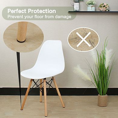 Felt Furniture Pad Round 1" Dia Self Adhesive Anti-scratch Floor Protector 50pcs