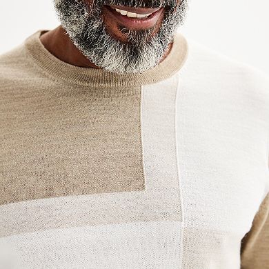 Men's Apt. 9® Merino Pattern Crewneck Sweater
