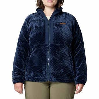 Plus Size Columbia Fire Side III Full Zip Fleece Jacket