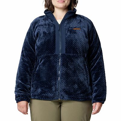 Plus Size Columbia Fire Side III Full Zip Fleece Jacket