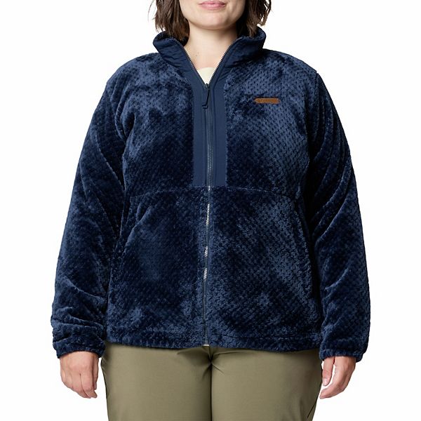 Plus Size Columbia Fire Side III Full Zip Fleece Jacket