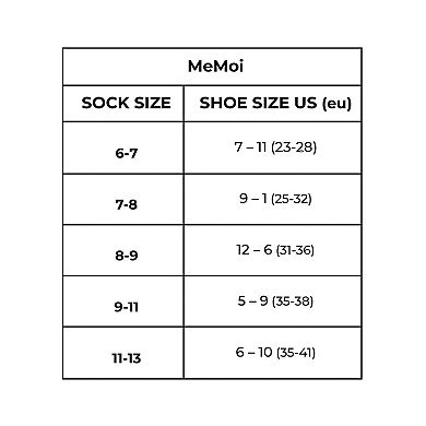 Write On Camp Kids Cotton Blend Knee High Socks 3-Pack