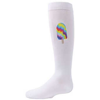 Tie-Dye Popsicle Girls Knee High Socks