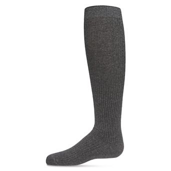 Little Kids Thin Ribbed Girls Cotton Blend Knee High Sock