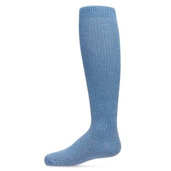 Little Kids Thin Ribbed Girls Cotton Blend Knee High Sock