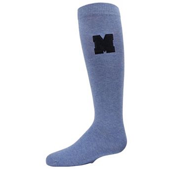 Varsity Knee High Cotton Blend Girls Socks