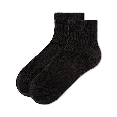 Little Kids Thin Ribbed Cotton Kids Anklet Sock