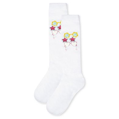 Sunglass Envy Cotton Blend Knee High Socks