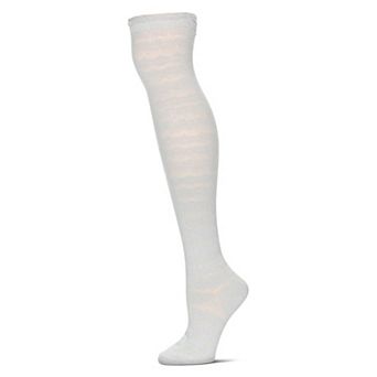 Femme Wave Cotton Blend Over The Knee Warm Socks